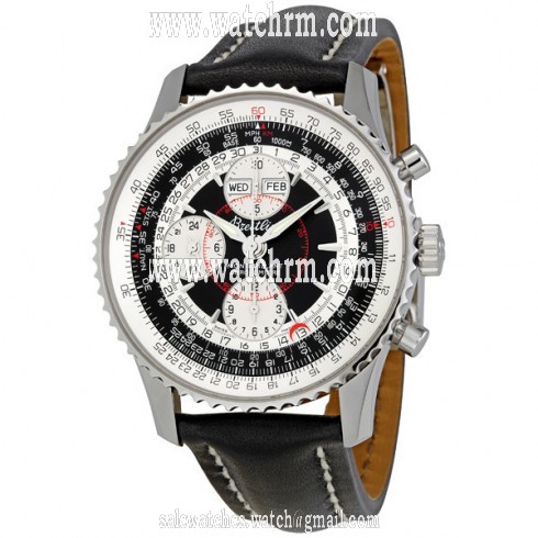 Breitling Montbrilliant Datora Black Dial Chronograph Men's Watch A2133012-B993BKLD