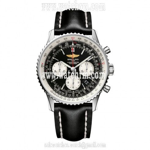 Breitling Navitimer 01 46 MM Chronograph Navitimer Steel Men's Watch AB012721-BD09BKLD