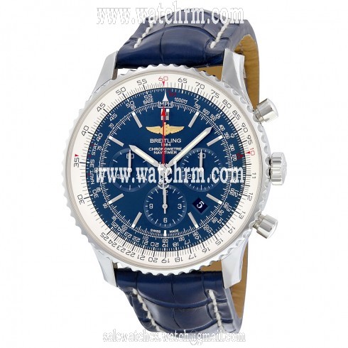 Breitling Navitimer 01 Blue Dial Chronograph Automatic Men's Watch AB012721-C889BLCD