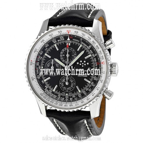 Breitling Navitimer 1461 Chronograph Automatic Black Dial Men's Watch A1937012-BA57