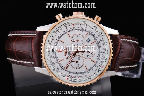 Breitling Navitimer A1336313-F545 Mens Round Stainless Steel Case Watch