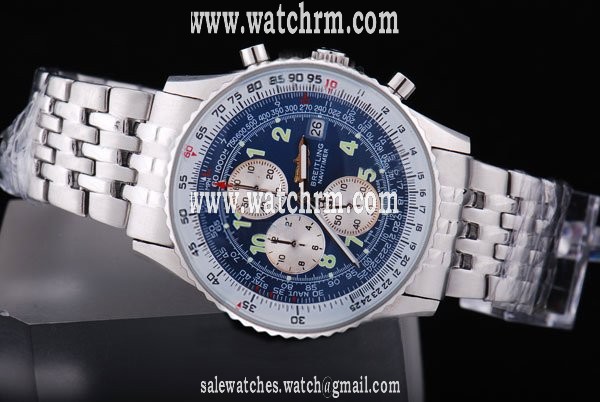 Breitling Navitimer Chronograph A1935012/B774 Round Stainless Steel Case Mens Watch