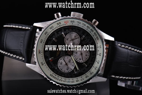 Breitling Navitimer Chronograph AB012012-BB01BKLT Mens 47mm Stainless Steel Case Watch