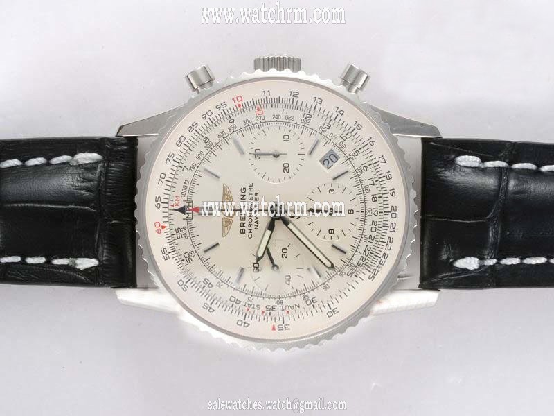 Breitling Navitimer Chronograph Steel 4 40mm Stainless Steel Case Watch