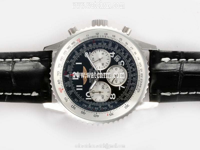 Breitling Navitimer Chronograph Steel/Gold 42mm Quartz Chronograph Midsize Watch