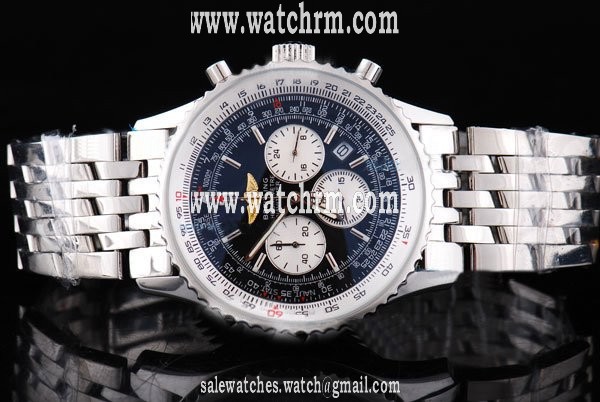 Breitling Navitimer Chronograph Steel Quartz Round Mens Watch