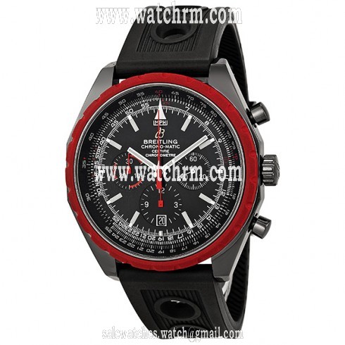 Breitling Navitimer Chronomatic 49 Black Dial Men's Watch M1436003-BA67