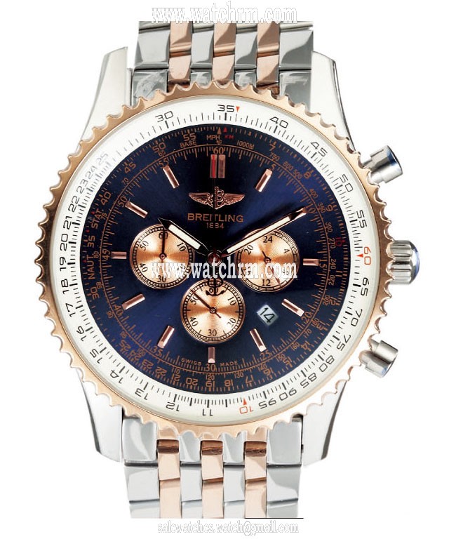 Breitling Navitimer D2332212/B637-TT Rose Gold Case Brown Dial Watch