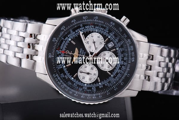 Breitling Navitimer Heritage Steel Mens Quartz Chronograph 42mm Watch