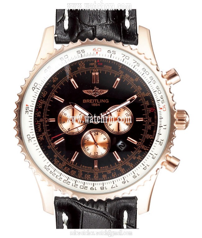 Breitling Navitimer R2332212/B838-1CD Rose Gold Bezel Brown Dial Automatic Watch