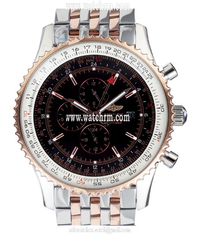 Breitling Navitimer World A2432212/B726 Automatic Black Dial 46mm Watch