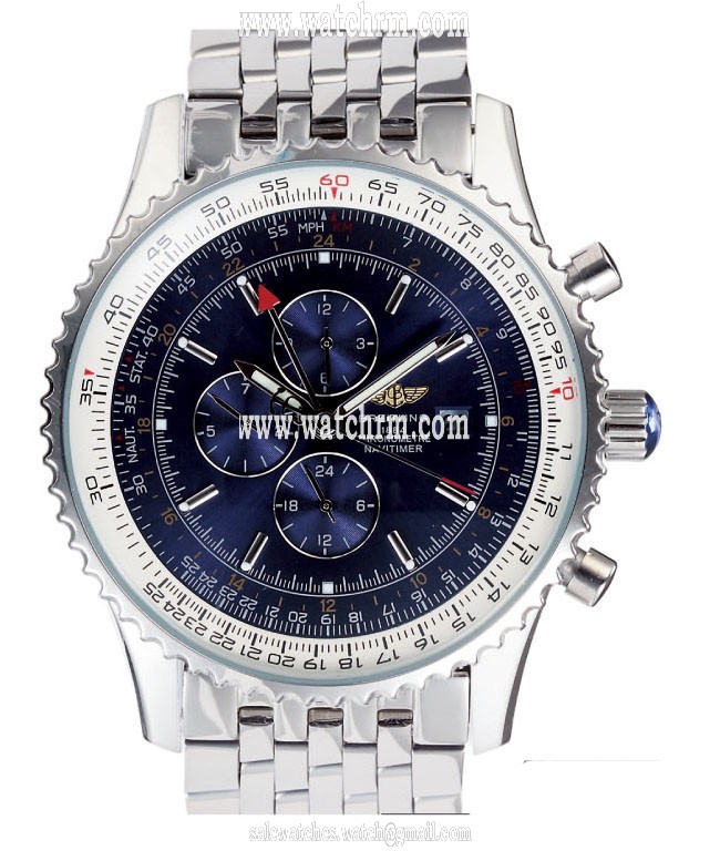 Breitling Navitimer World A2432212/B726-SS Mens 46mm Stainless Steel Case Watch
