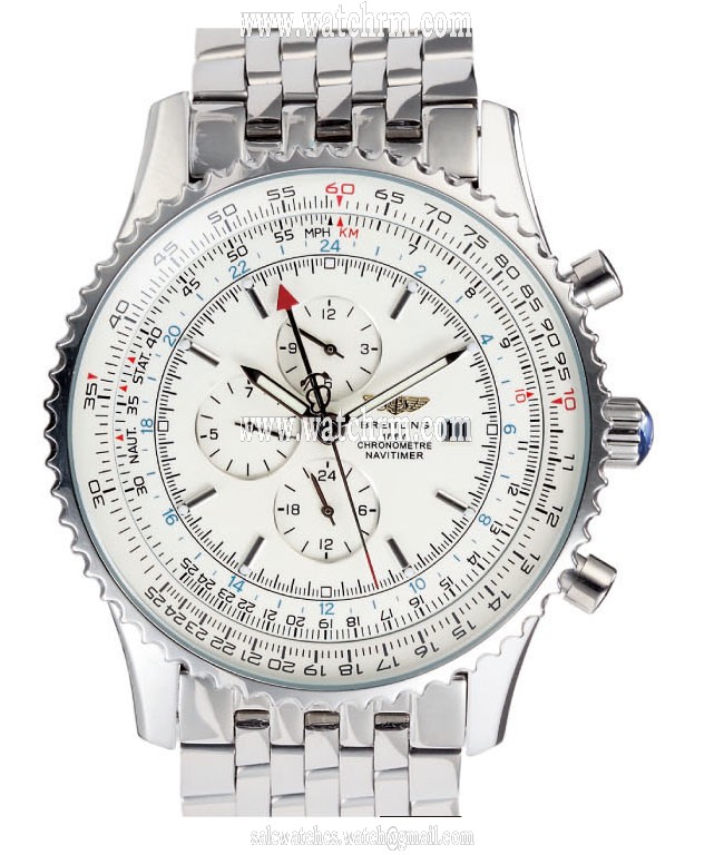 Breitling Navitimer World A2432212/G571-SS 46mm Automatic Mens Watch
