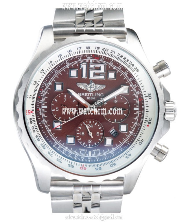 Breitling Professional Chronospace A23360-101 46mm Brown Dial Automatic Watch