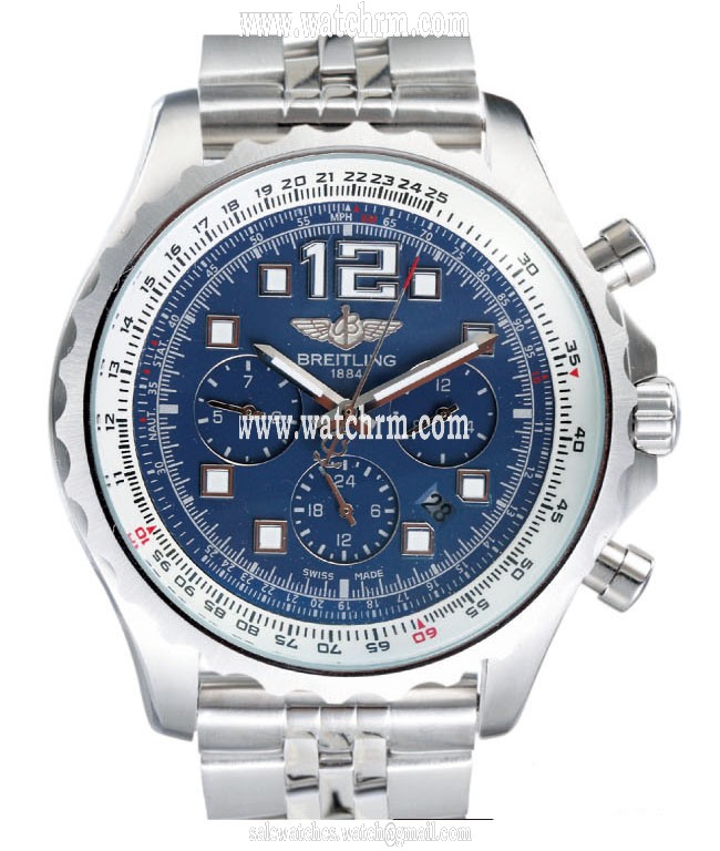 Breitling Professional Chronospace A2336035/BA68 Blue Dial Automatic 46mm Watch