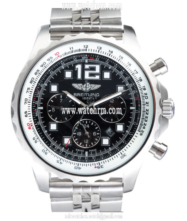 Breitling Professional Chronospace A2336035/BA68 Round Mens Stainless Steel Case Watch