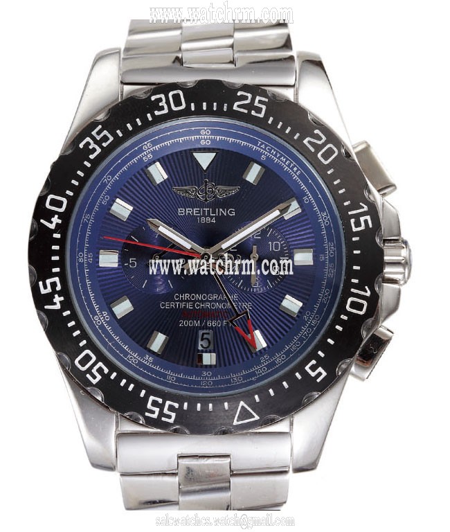 Breitling Professional Skyracer A2736423/C804-SS Round Automatic Black Dial Watch