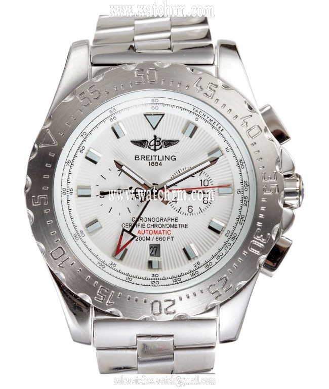 Breitling Professional Skyracer A2736434/G615 White Dial Stainless Steel Bezel Automatic Watch