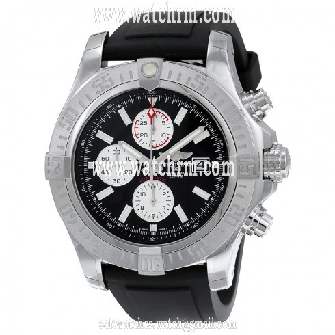 Breitling Super Avenger II Automatic Black Dial Men's Watch A1337111-BC29BKPT