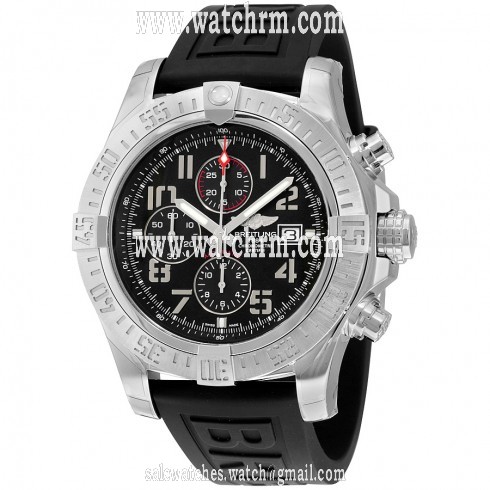 Breitling Super Avenger II Rubber Men's Watch A1337111-BC28BKPT3