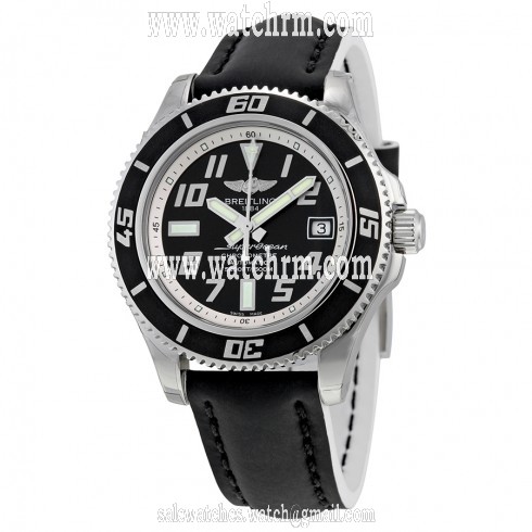 Breitling Superocean 42 Automatic Black Dial Men's Watch A1736402-BA29BKWHT