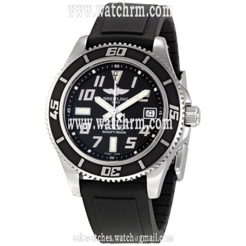 Breitling Superocean 42 Black Dial Automatic Men's Watch A1736402-BA28BKPD