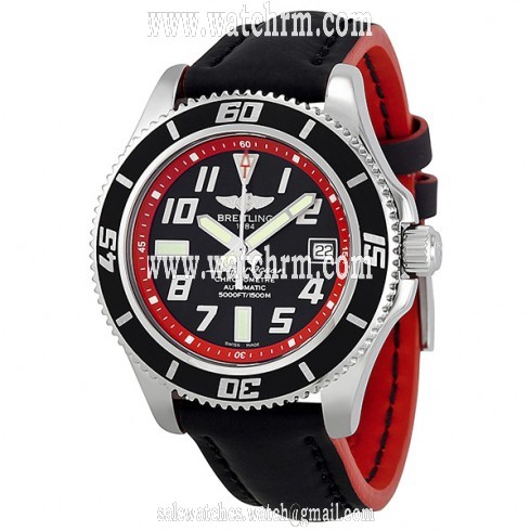 Breitling Superocean 42 Black Dial Automatic Men's Watch A1736402-BA31BKLT