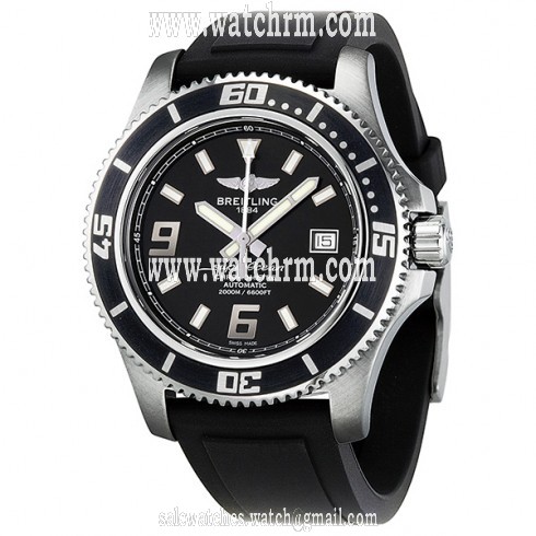 Breitling Superocean 44 Black Dial Automatic Men's Watch A1739102-BA77BKPT