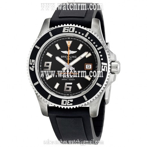 Breitling Superocean 44 Black Dial Automatic Men's Watch A1739102-BA80BKPD