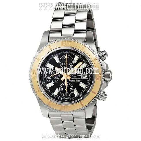 Breitling Superocean Chronograph II Automatic Black Dial Men's Watch C1334112-BA84