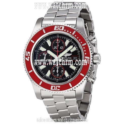 Breitling  Superocean chronograph II Automatic Chronograph Black Dial Men's Watch