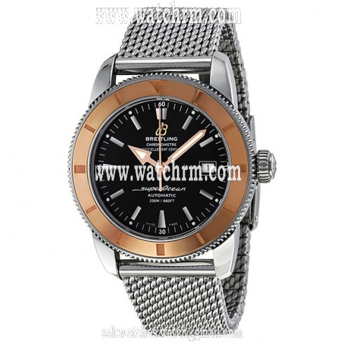 Breitling Superocean Heritage 42 Automatic Black Dial Men's Watch U1732112-BA61