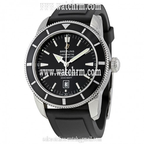 Breitling Superocean Heritage 46 Automatic Black Dial Men's Watch A1732024-B868BKPT