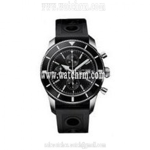 Breitling Superocean Heritage Automatic Chronograph Black Dial Men's Watch A1332024-B908BKOD