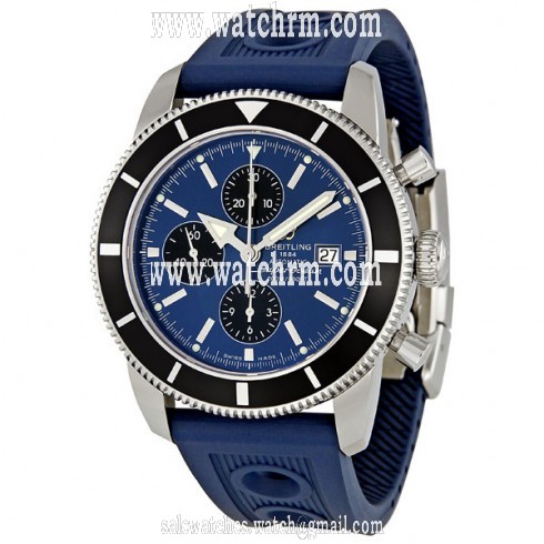 Breitling Superocean Heritage Blue Dial Chronograph Men's Watch A1332024-C817BLOR