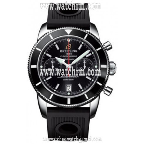 Breitling Superocean Heritage Chronograph 44 Black Dial Men's Watch A2337024/BB81