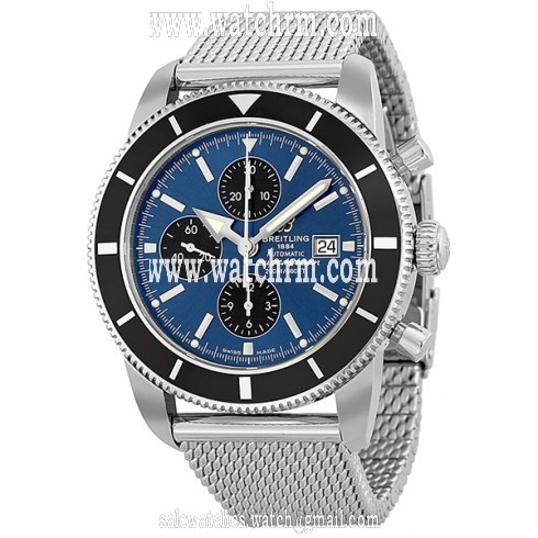 Breitling Superocean Heritage Chronographe Blue Dial Automatic Men's Watch A1332024-C817SS