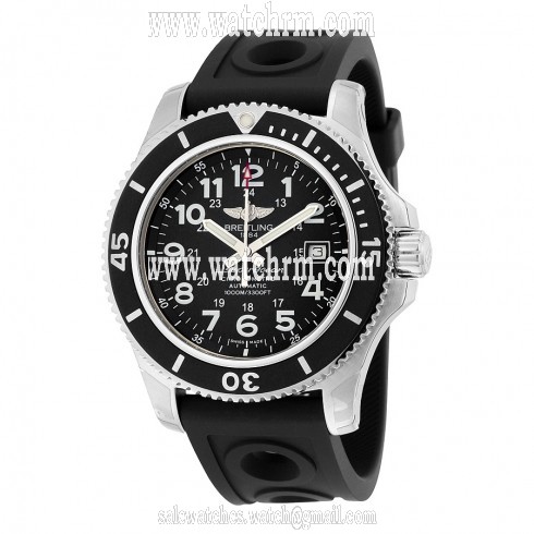 Breitling Superocean II 44 Automatic Volcano Black Dial Men's Watch A17392d7-BD68BKPT3