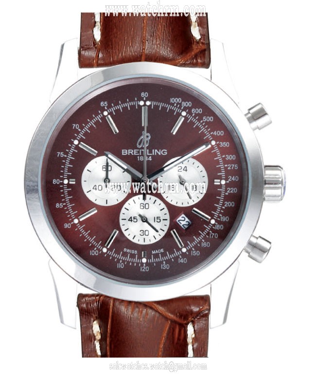 Breitling TransOcean Chrono AB015212.BA99.437X Brown Dial Stainless Steel Case Watch