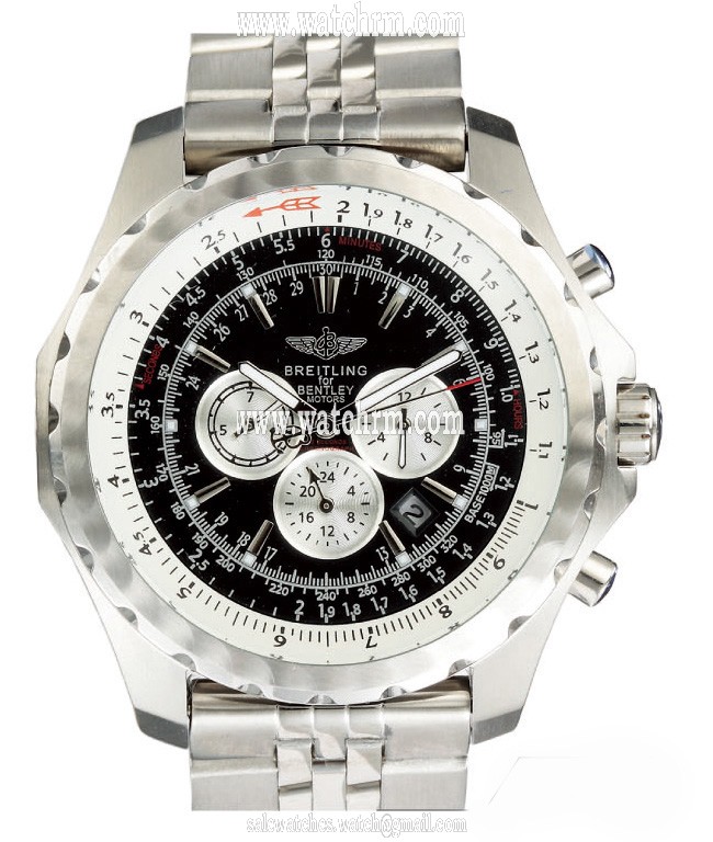 Breitling Windrider Chronomat A 25362 Round Black Dial Watch