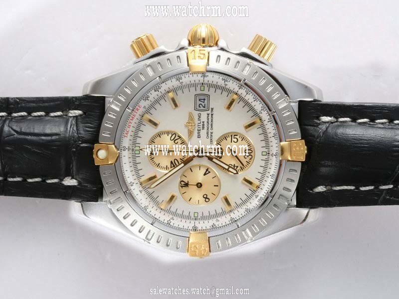 Breitling Windrider Chronomat Evolution 25311 42.5mm Quartz Chronograph Watch