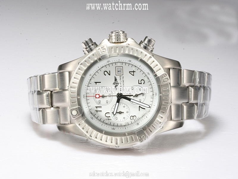 Breitling Windrider Chronomat Evolution A13356 44mm Midsize Stainless Steel Case Watch