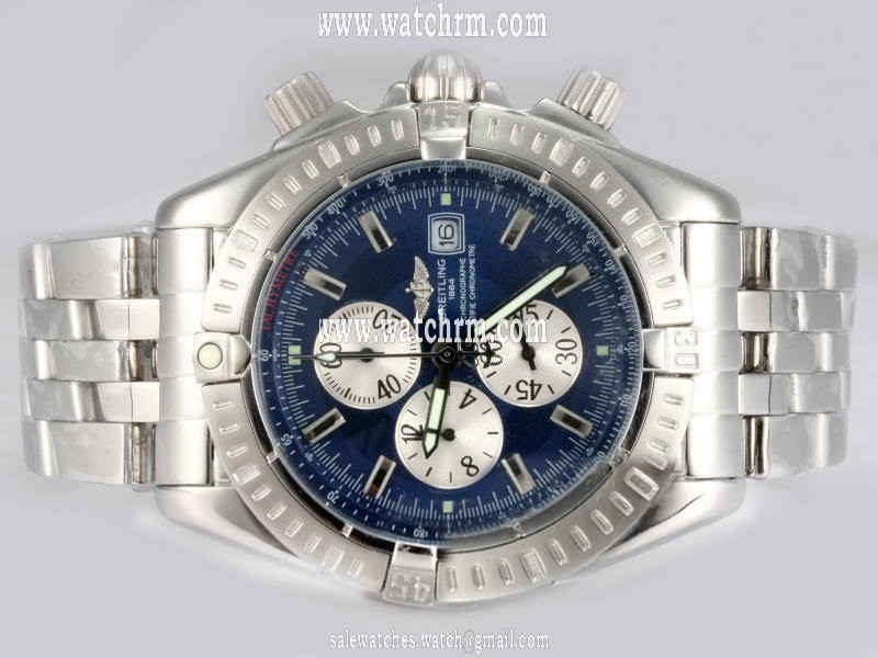 Breitling Windrider Chronomat Evolution A1335611 42.5 mm Mens Stainless Steel Case Watch