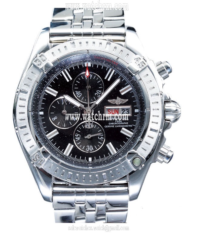 Breitling Windrider Chronomat Evolution A1335611/B719-SS Round Mens Watch