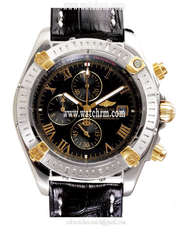 Breitling Windrider Chronomat Evolution C1335611/B821-TT Black Dial Automatic 44mm Watch