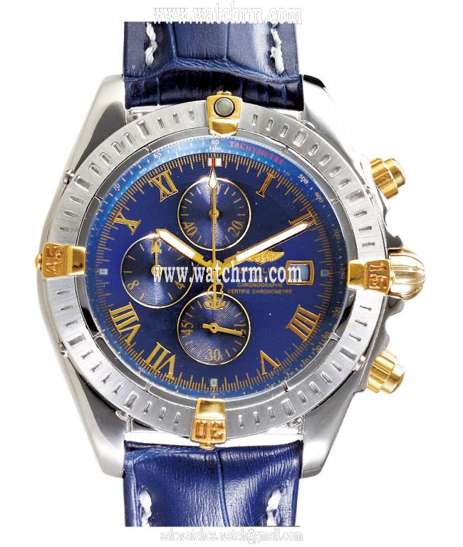 Breitling Windrider Chronomat Evolution C1335611/C710-3LT 44mm Blue Dial Watch