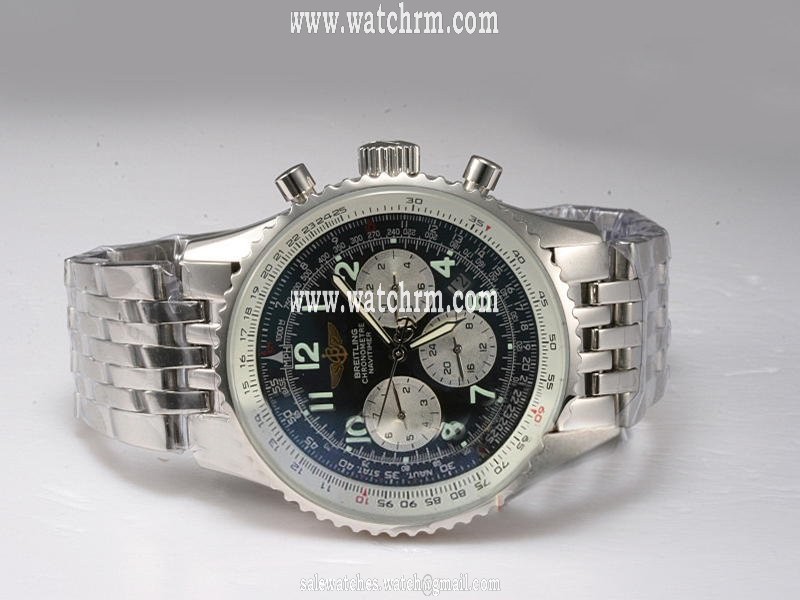 Breitling Windrider Chronomat Evolution D13322 Automatic Black Dial 42mm Watch