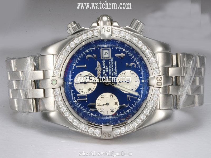Breitling Windrider Chronomat Evolution Steel 9 Automatic Round Mens Watch