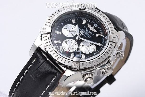 Breitling Windrider Chronomat Evolution Steel Mens Automatic Stainless Steel Bezel Watch