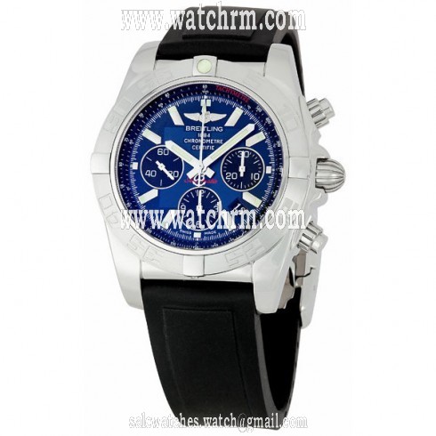 Breitling Windrider Chronomat Men's Blue Dial Chronograph Watch AB011011-C789BKPD